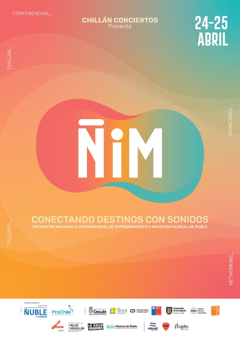 Ñuble será sede de encuentro internacional que fortalecerá el ecosistema musical y creativo regional